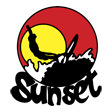 Escuela de Surf Sunset logo
