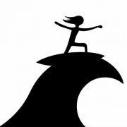 Waves Sound Surf School logo