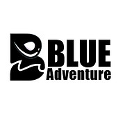 BlueAdventure Surf School logo