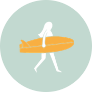 La Surferita Ribadesella logo
