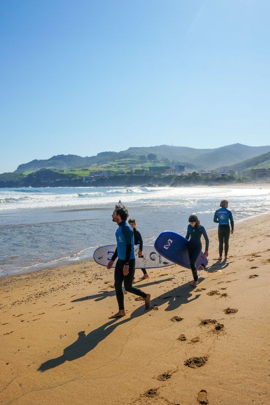 Uretan Basque Surf Center in Bakio