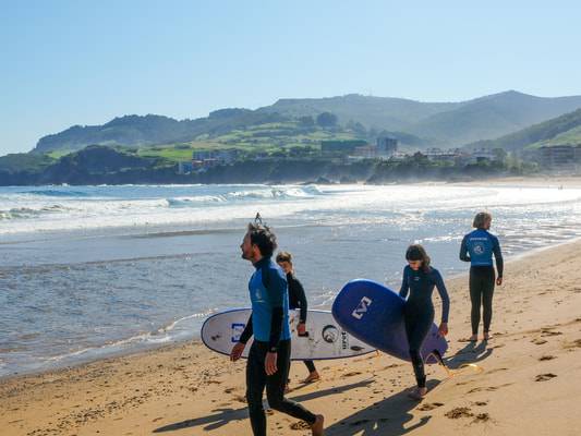 Uretan Basque Surf Center in Bakio