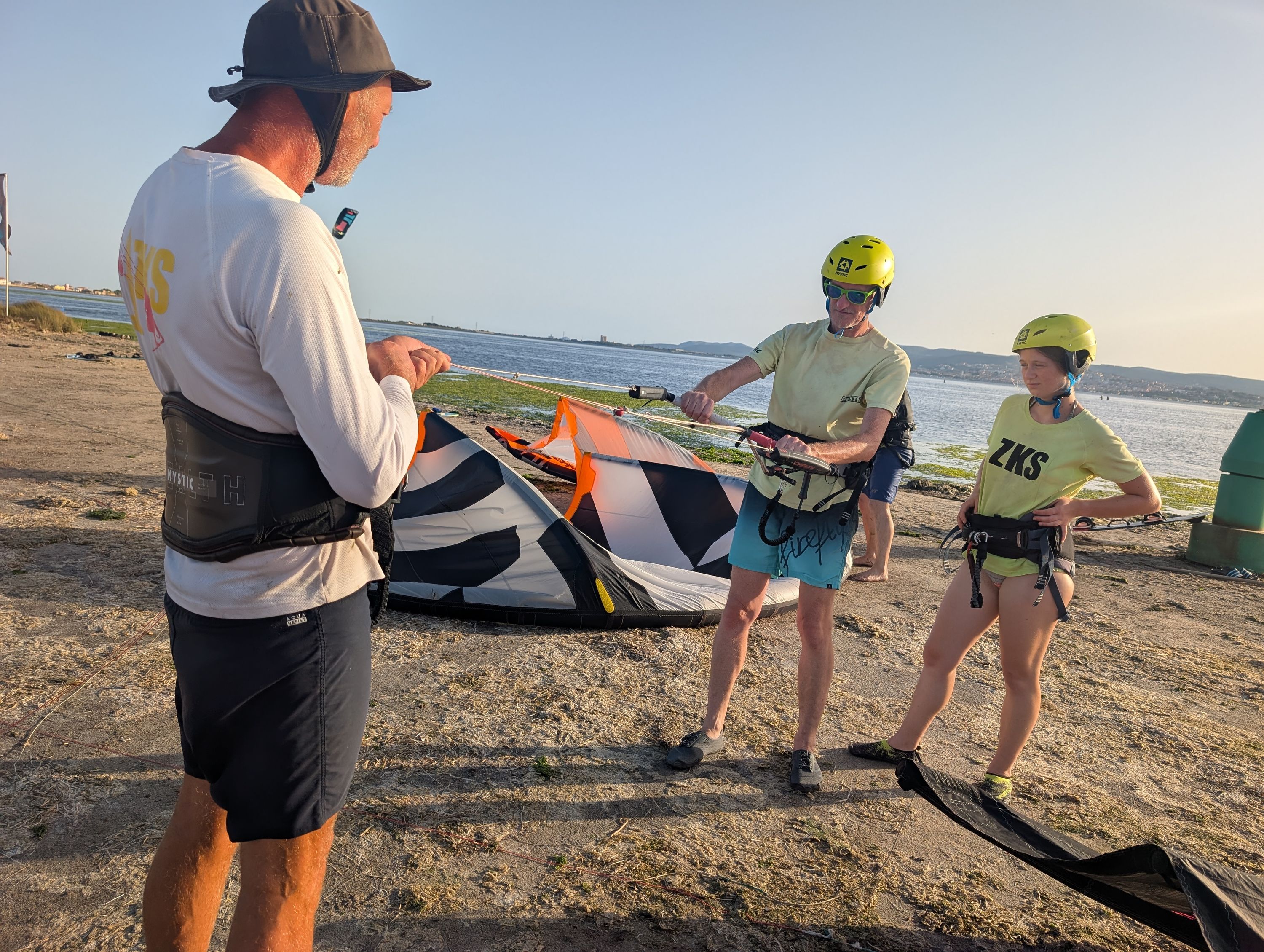 Zena Kite School in San Giovanni Suergiu